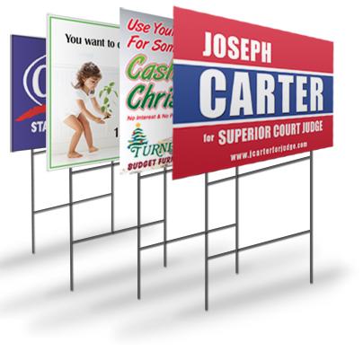 lawn sign printing calgary