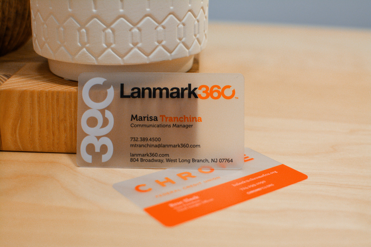 plastic business cards